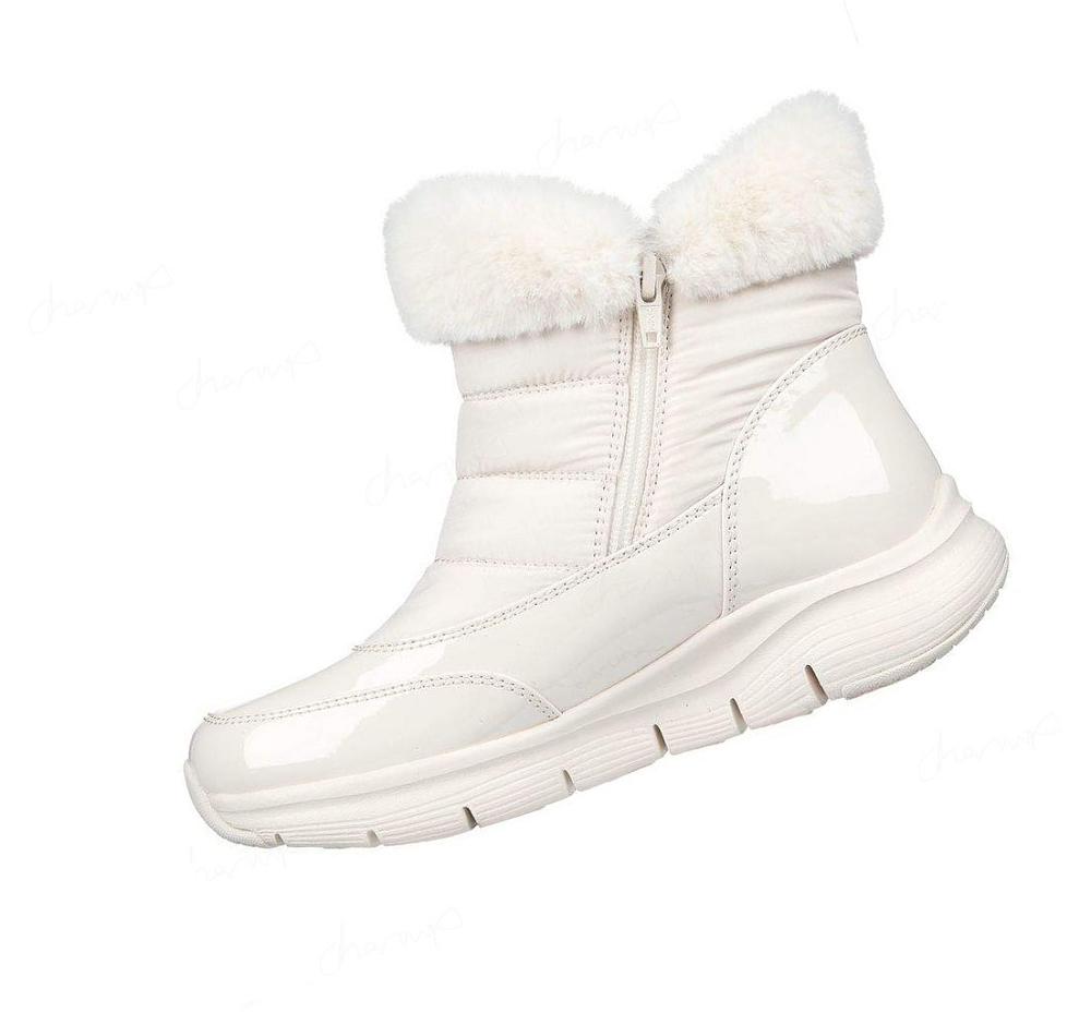 Botas Skechers Arch Fit - Cool Puff Mujer Blancas | I252W_AR