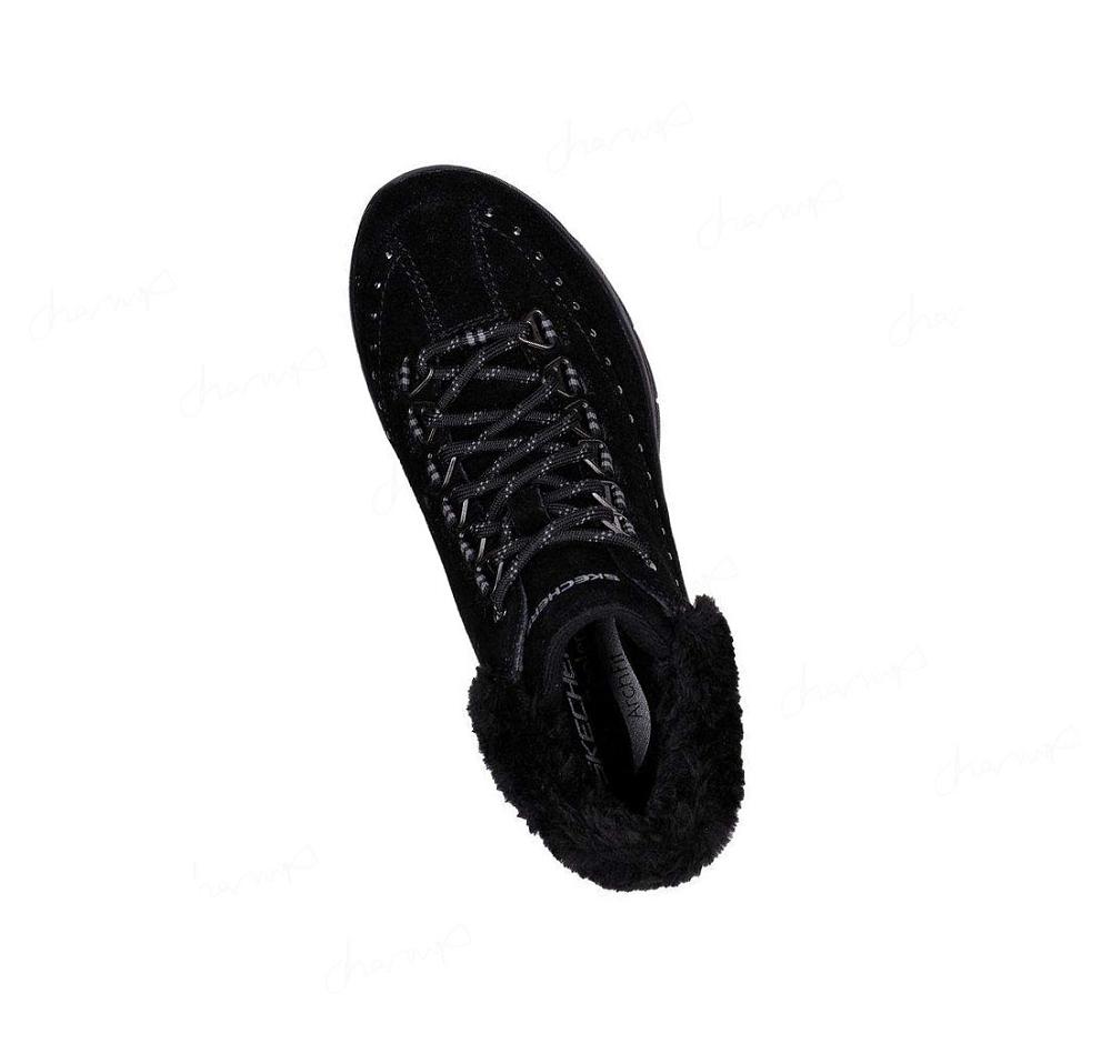 Botas Skechers Arch Fit - Goodnight Mujer Negras | I1A1D_AR