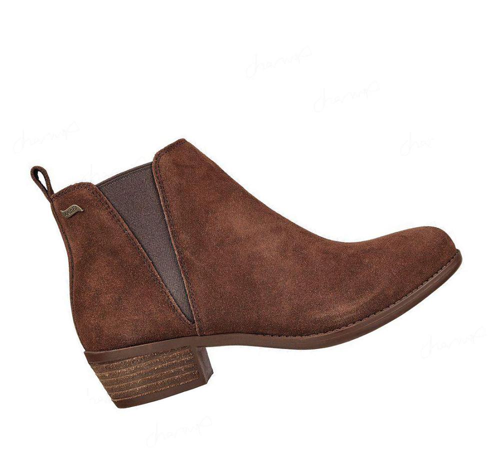 Botas Skechers Arch Fit Lasso - My Carretera Mujer Chocolate | TA630_AR