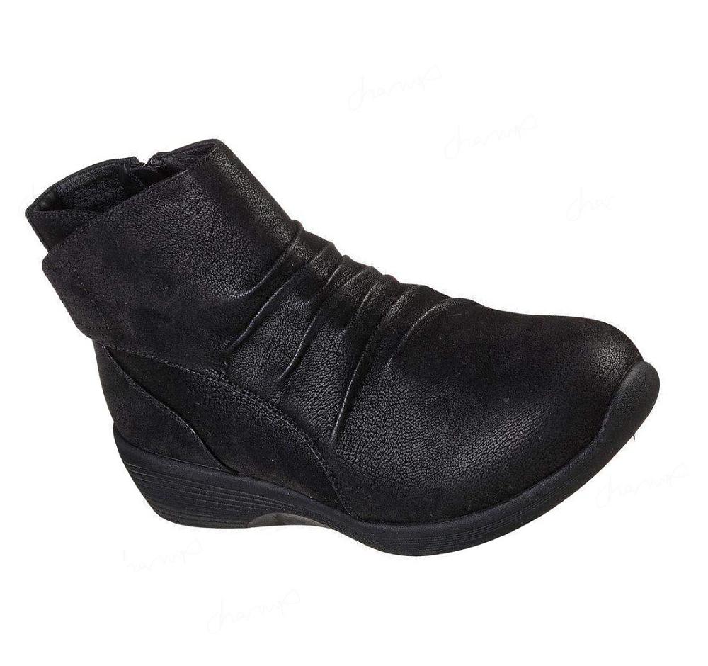 Botas Skechers Arya - Fresh Trick Mujer Negras | A316K_AR