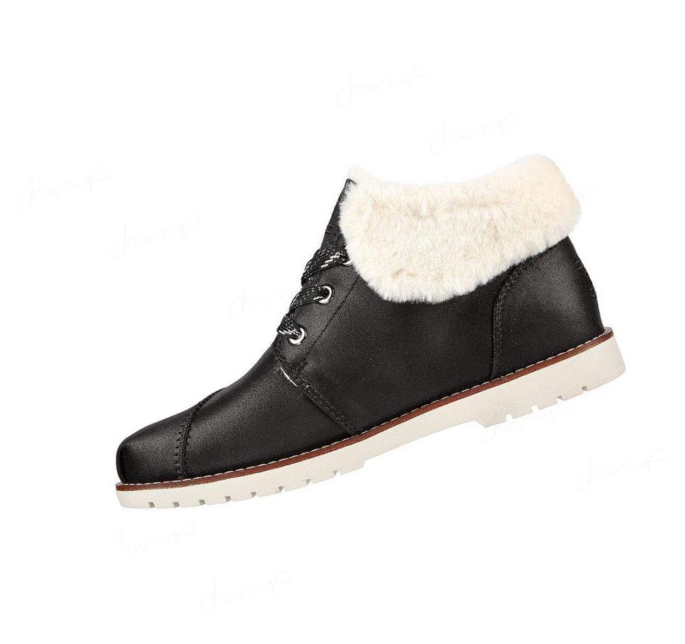 Botas Skechers BOBS Chill Lugs - Carefree Cozy Mujer Negras | T588B_AR