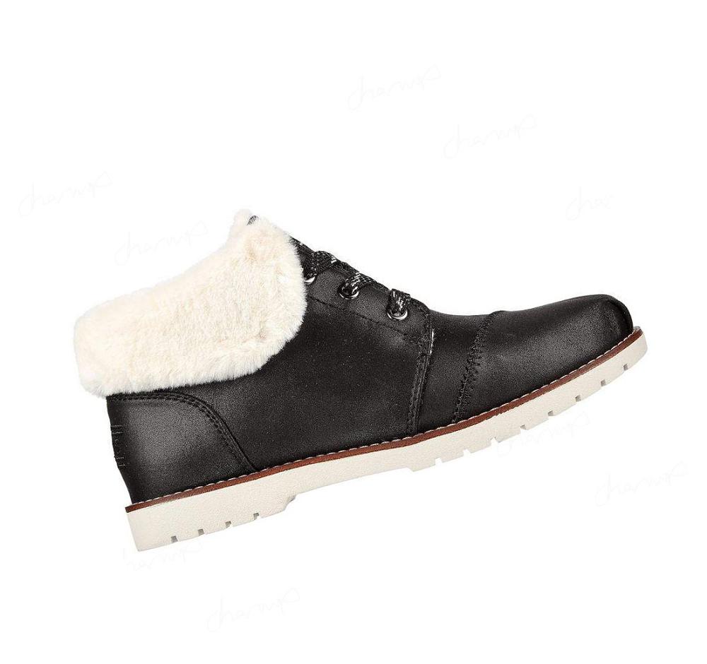 Botas Skechers BOBS Chill Lugs - Carefree Cozy Mujer Negras | T588B_AR