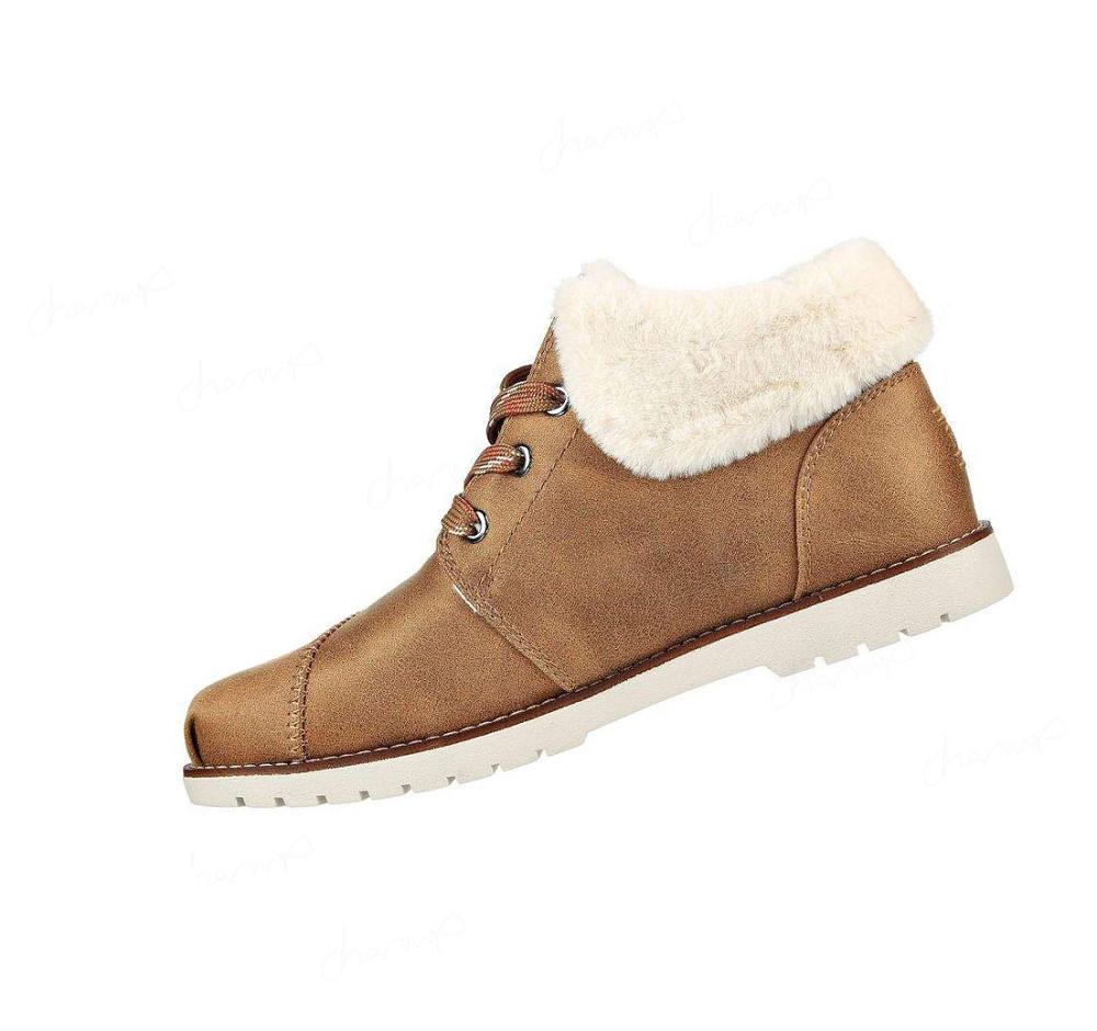 Botas Skechers BOBS Chill Lugs - Carefree Cozy Mujer Marrones | T613G_AR