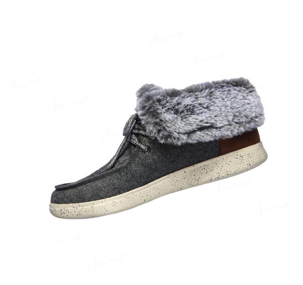 Botas Skechers BOBS Skipper - Algodon Tails Mujer Gris | A0A18_AR