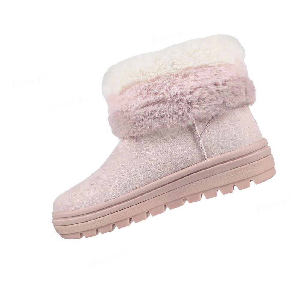 Botas Skechers Calle Cleats 2 - Naturally Luxe Niña Rosas | 32A5G_AR