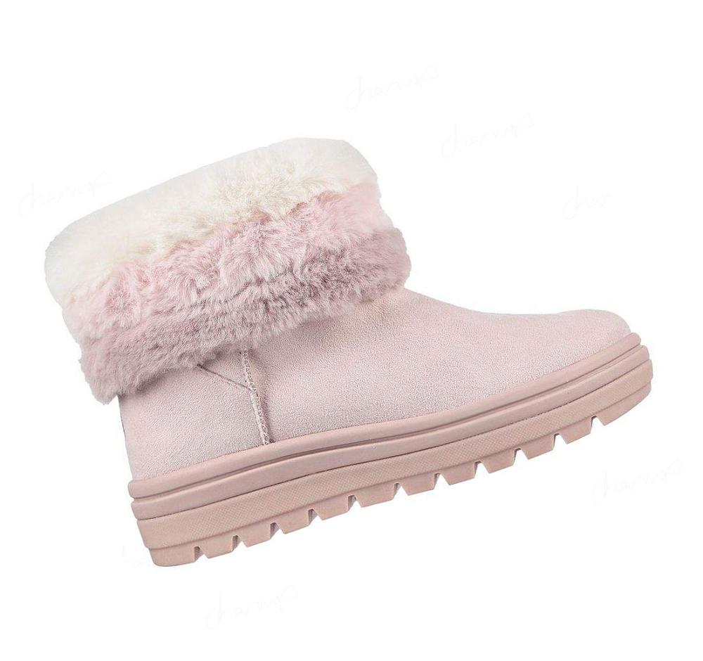 Botas Skechers Calle Cleats 2 - Naturally Luxe Niña Rosas | 32A5G_AR