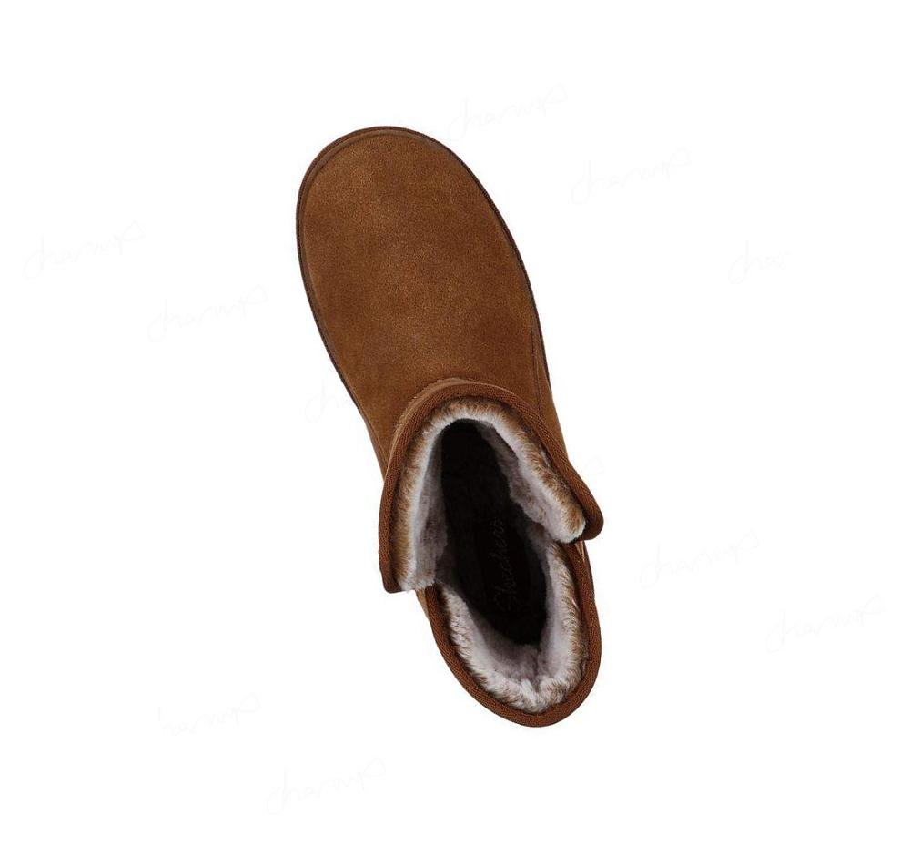 Botas Skechers Cozy Campfire - Bunny Cuddles Mujer Marrones | A3A10_AR