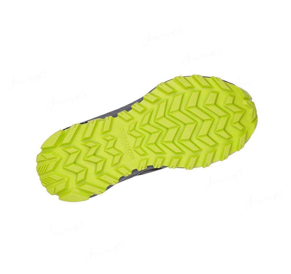 Botas Skechers Fuse Tread - Trekor Niño Negras Verde | TA55E_AR