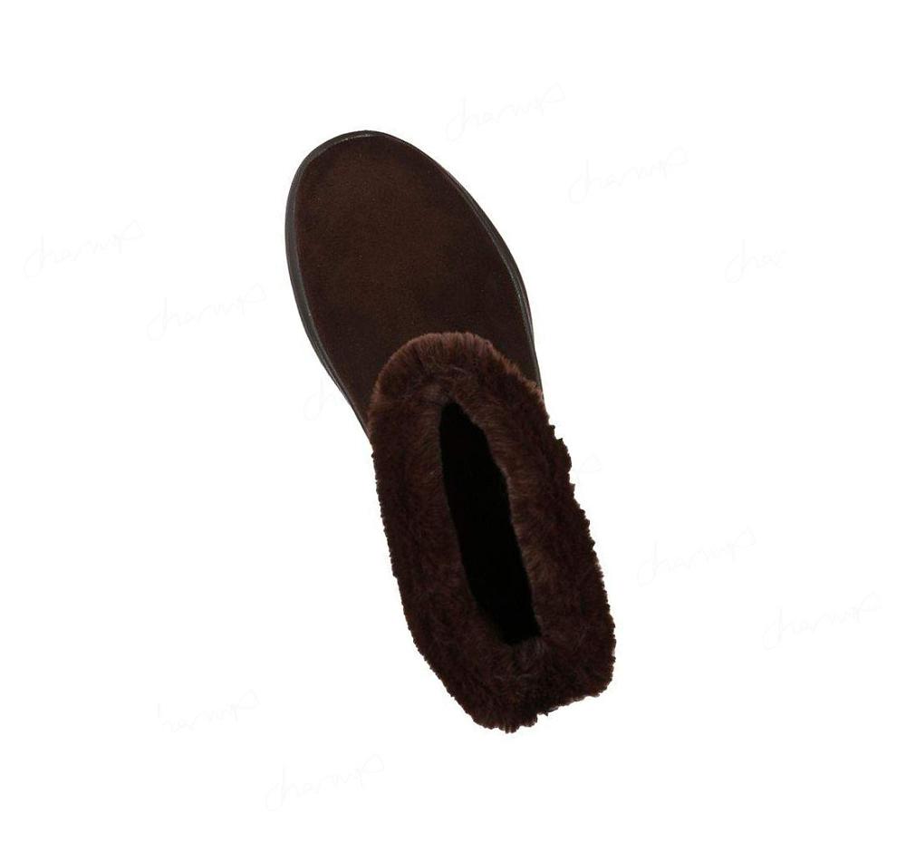 Botas Skechers GOwalk Arch Fit - Embrace Mujer Chocolate | I291D_AR