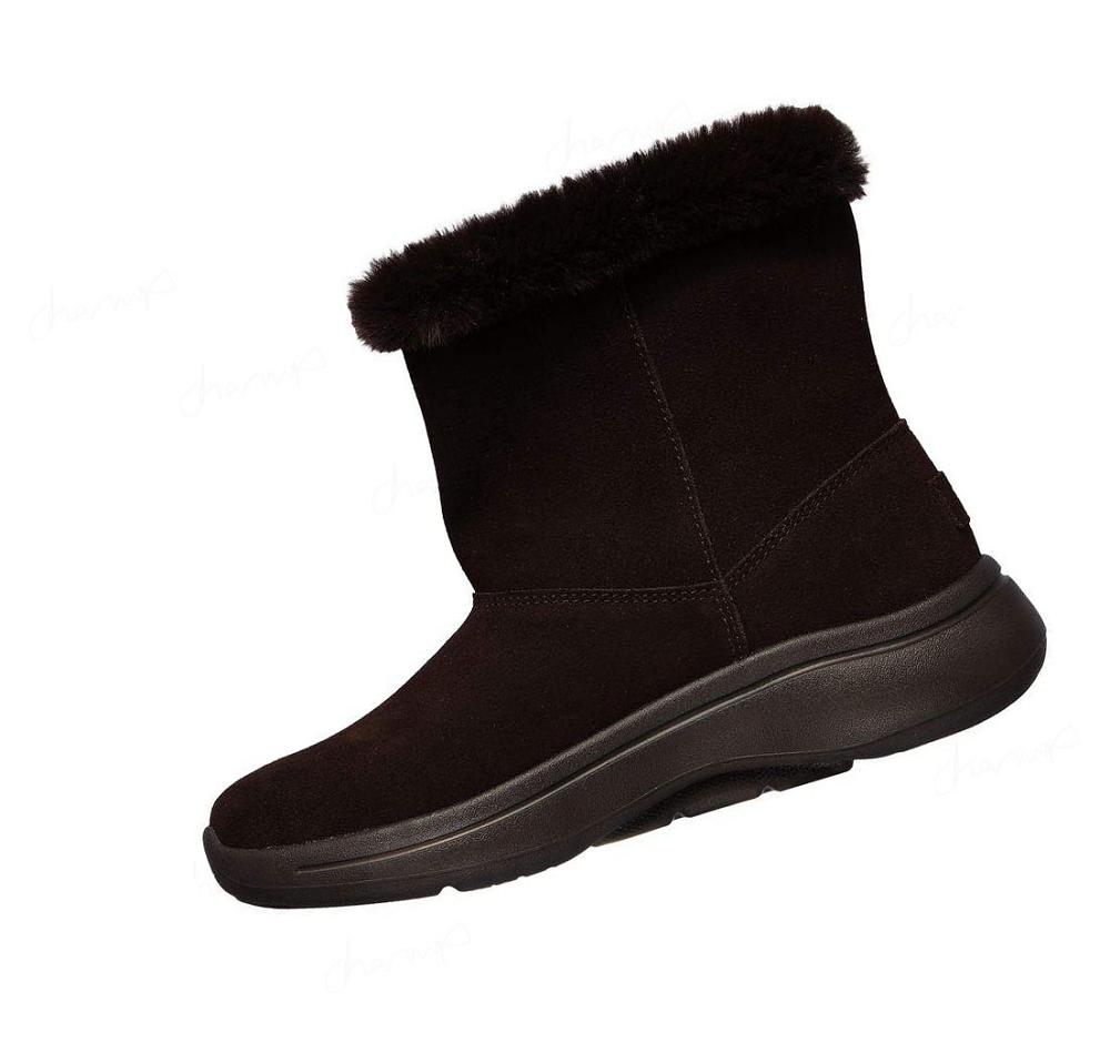 Botas Skechers GOwalk Arch Fit - Embrace Mujer Chocolate | I291D_AR