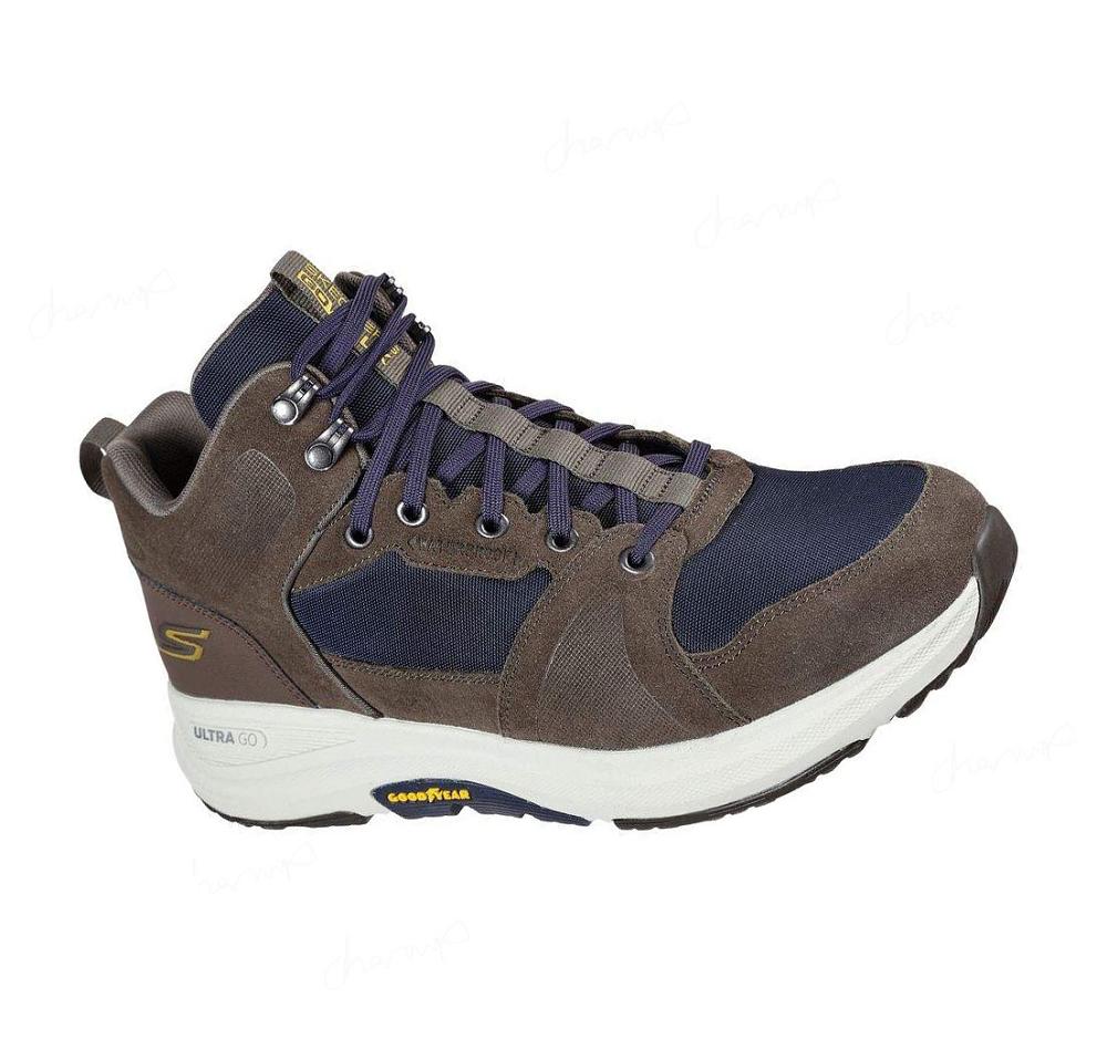 Botas Skechers GOwalk Outdoor - Esplanade Hombre Marrones Azul Marino | 320TX_AR