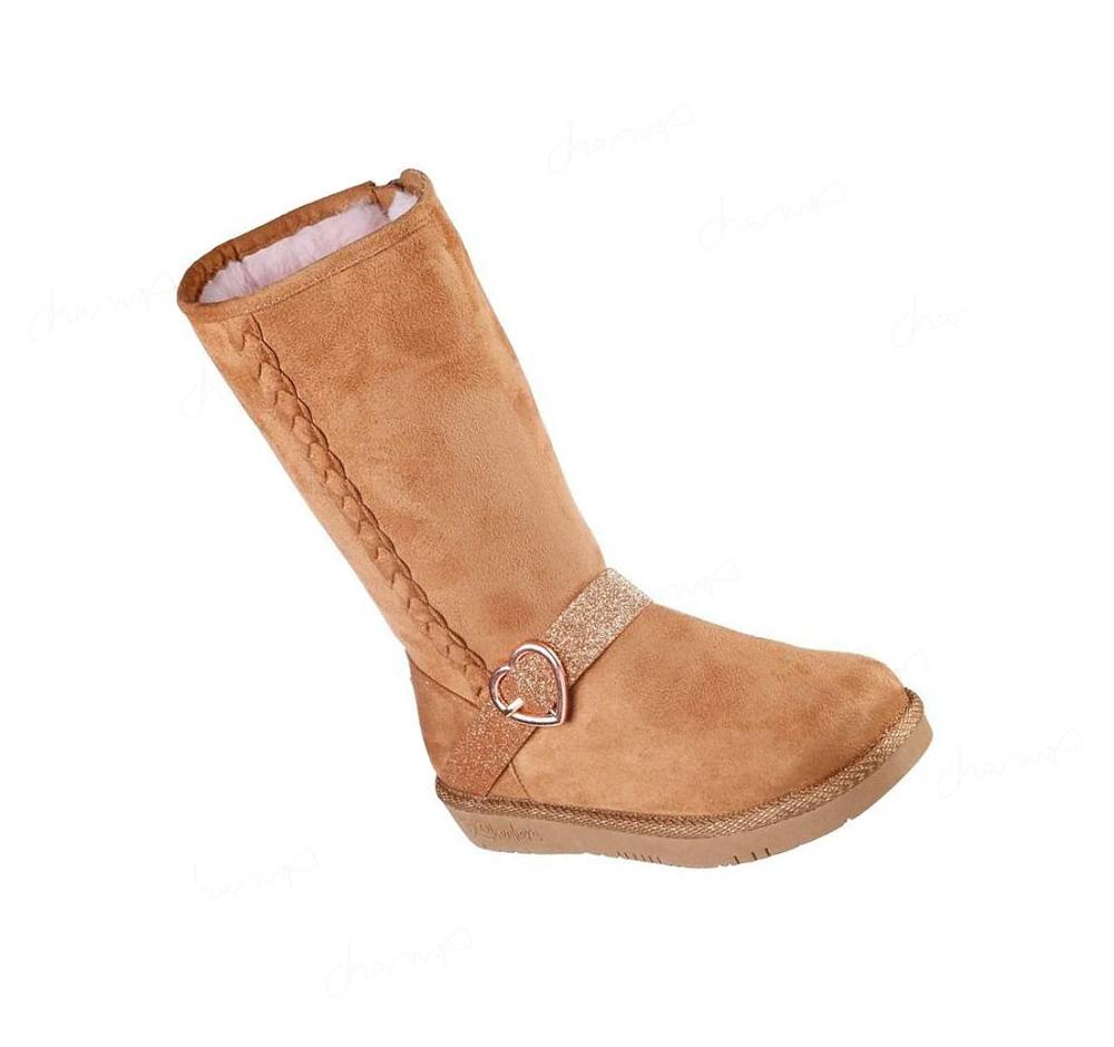 Botas Skechers Glamslam - Darling Days Niña Marrones | 3220B_AR