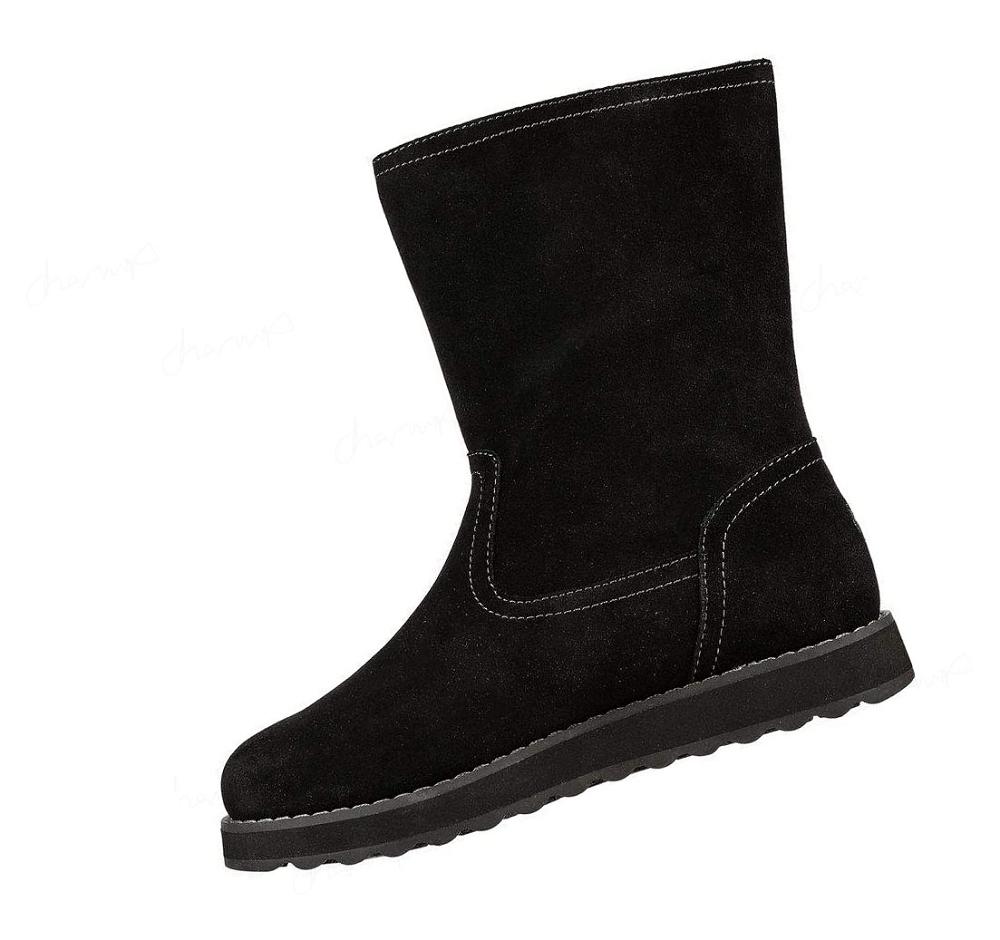 Botas Skechers Keepsakes 2.0 - Warm Carretera Mujer Negras | T113B_AR