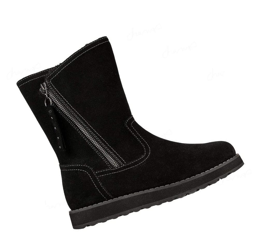 Botas Skechers Keepsakes 2.0 - Warm Carretera Mujer Negras | T113B_AR