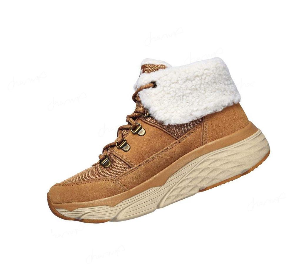 Botas Skechers Max Cushioning - Pinnacle Mujer Marrones | I316C_AR