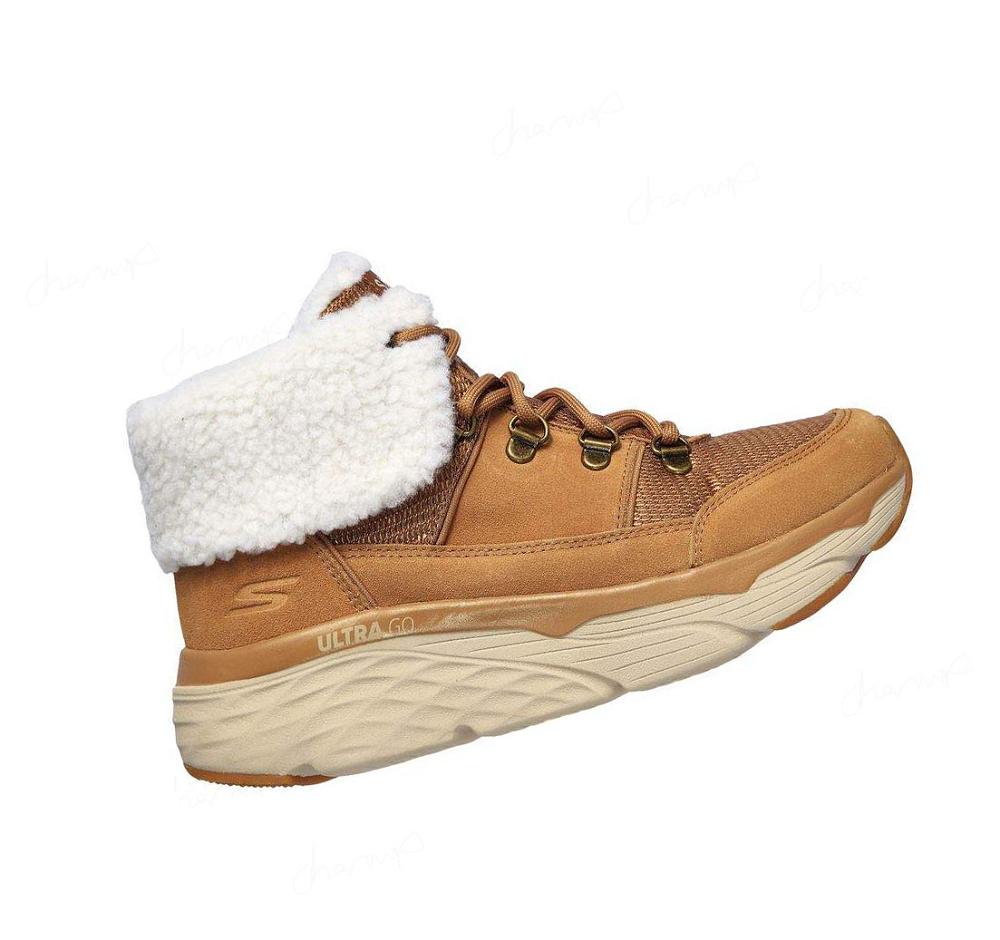 Botas Skechers Max Cushioning - Pinnacle Mujer Marrones | I316C_AR