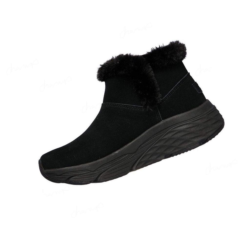 Botas Skechers Max Cushioning - Podium Mujer Negras | I32T0_AR