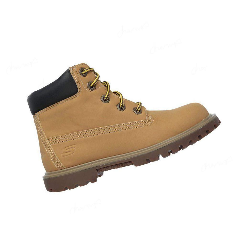 Botas Skechers Mecca - Mitigate Niño Marrones | TA03E_AR