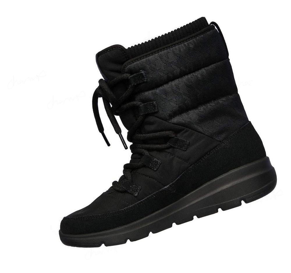 Botas Skechers On the GO Glacial Ultra - Continental Mujer Negras | 8038W_AR