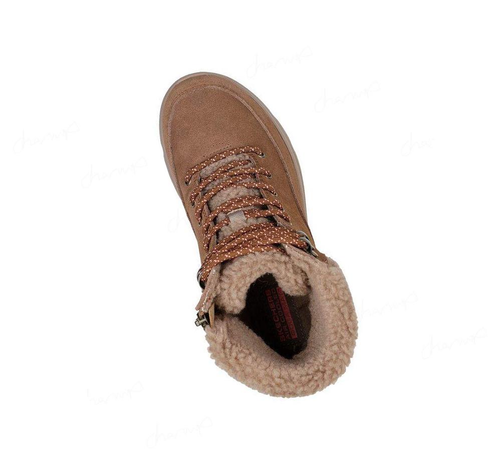 Botas Skechers On-the-GO Glacial Ultra - Woodlands Mujer Marrones | ITA1Q_AR