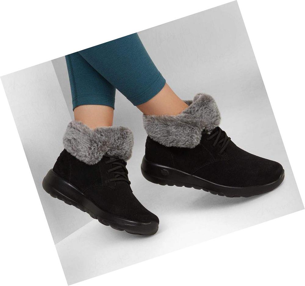 Botas Skechers On-the-GO Joy - Plush Dreams Mujer Negras Gris | I852L_AR