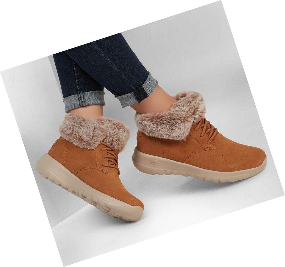 Botas Skechers On-the-GO Joy - Plush Dreams Mujer Marrones | I866R_AR