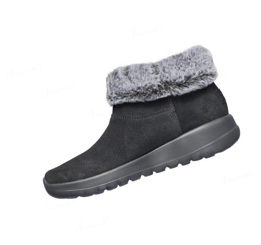 Botas Skechers On the GO Joy - Savvy Mujer Gris | I816B_AR