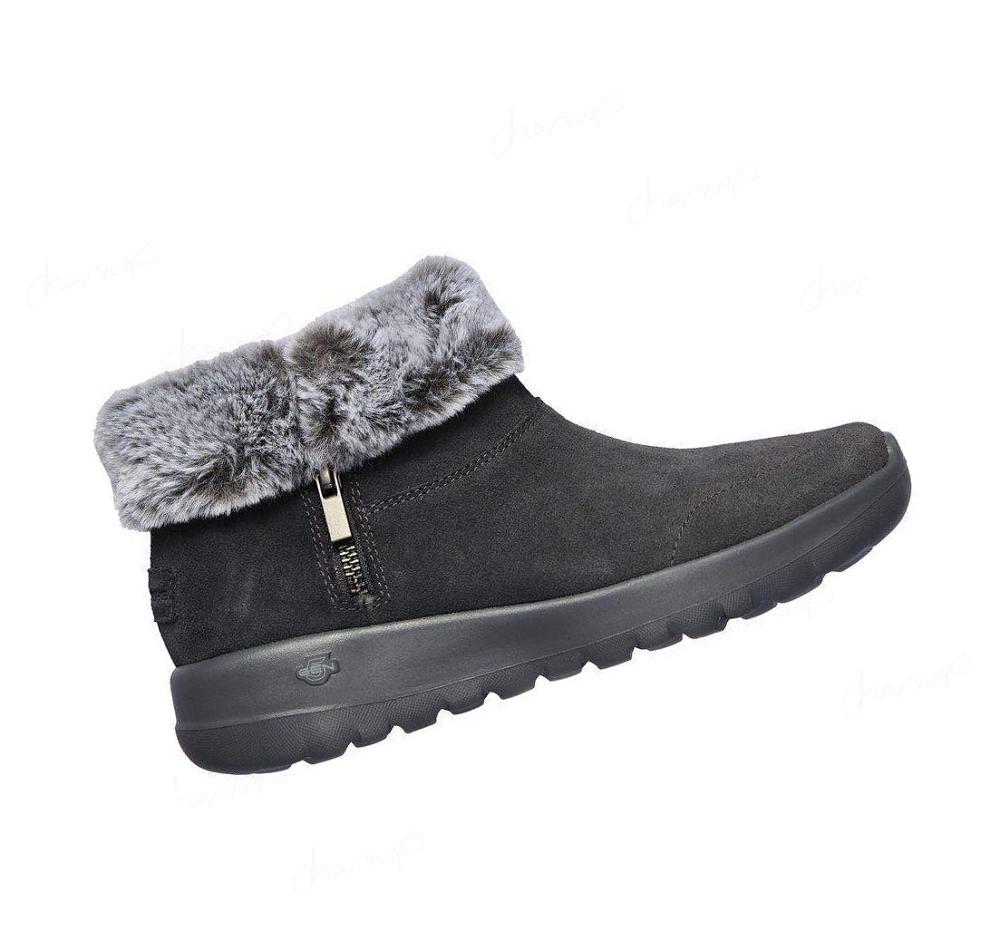 Botas Skechers On the GO Joy - Savvy Mujer Gris | I816B_AR