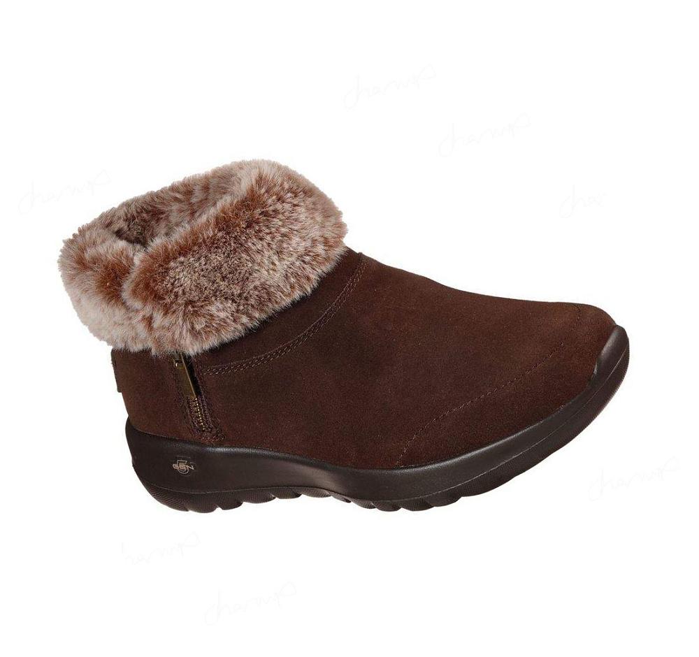 Botas Skechers On the GO Joy - Savvy Mujer Chocolate | I82TA_AR