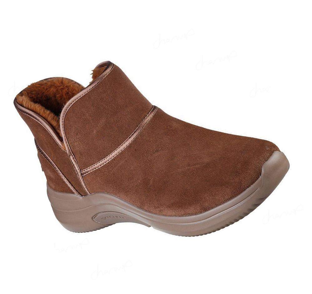 Botas Skechers On-the-GO Midtown - Nestle Up Mujer Marrones | T1638_AR