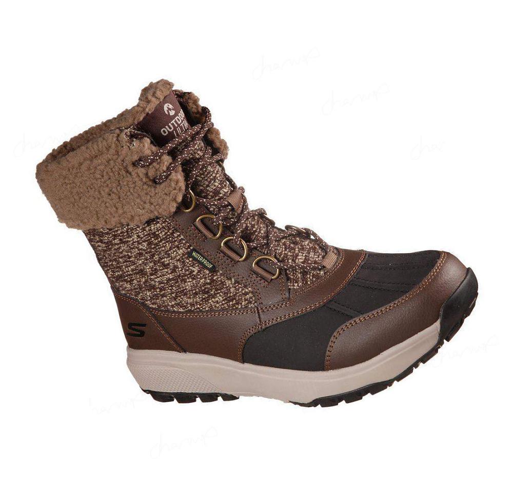 Botas Skechers On the GO Outdoor Ultra - Hillcrest Hombre Chocolate | A3930_AR