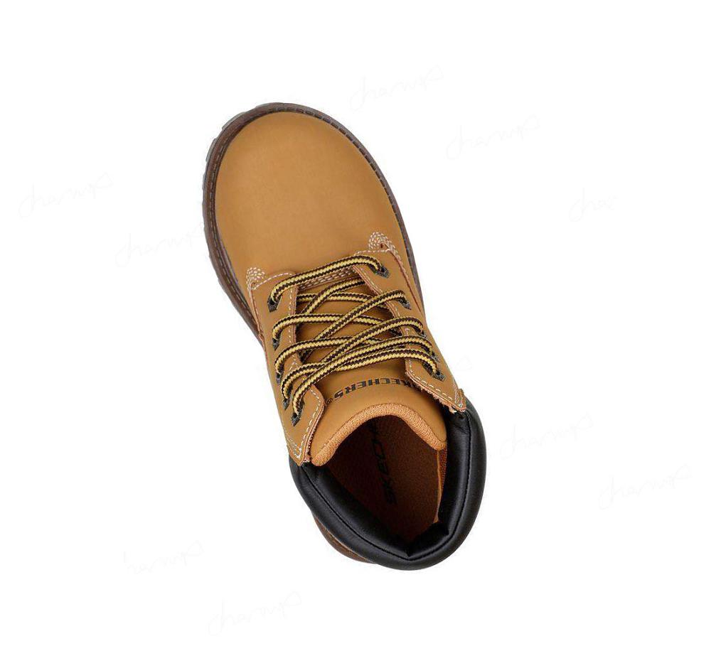 Botas Skechers Power Reach Niño Marrones | TA1TA_AR