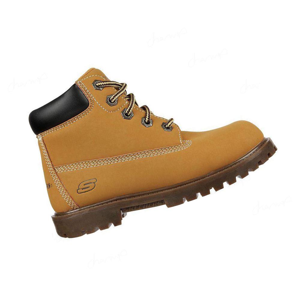 Botas Skechers Power Reach Niño Marrones | TA1TA_AR