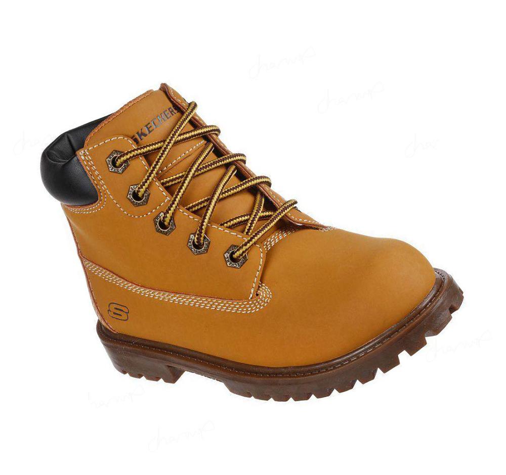 Botas Skechers Power Reach Niño Marrones | TA1TA_AR