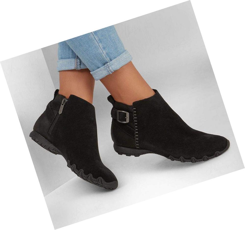 Botas Skechers Relaxed Fit: Bikers MC - Embracing Mujer Negras | I091Q_AR