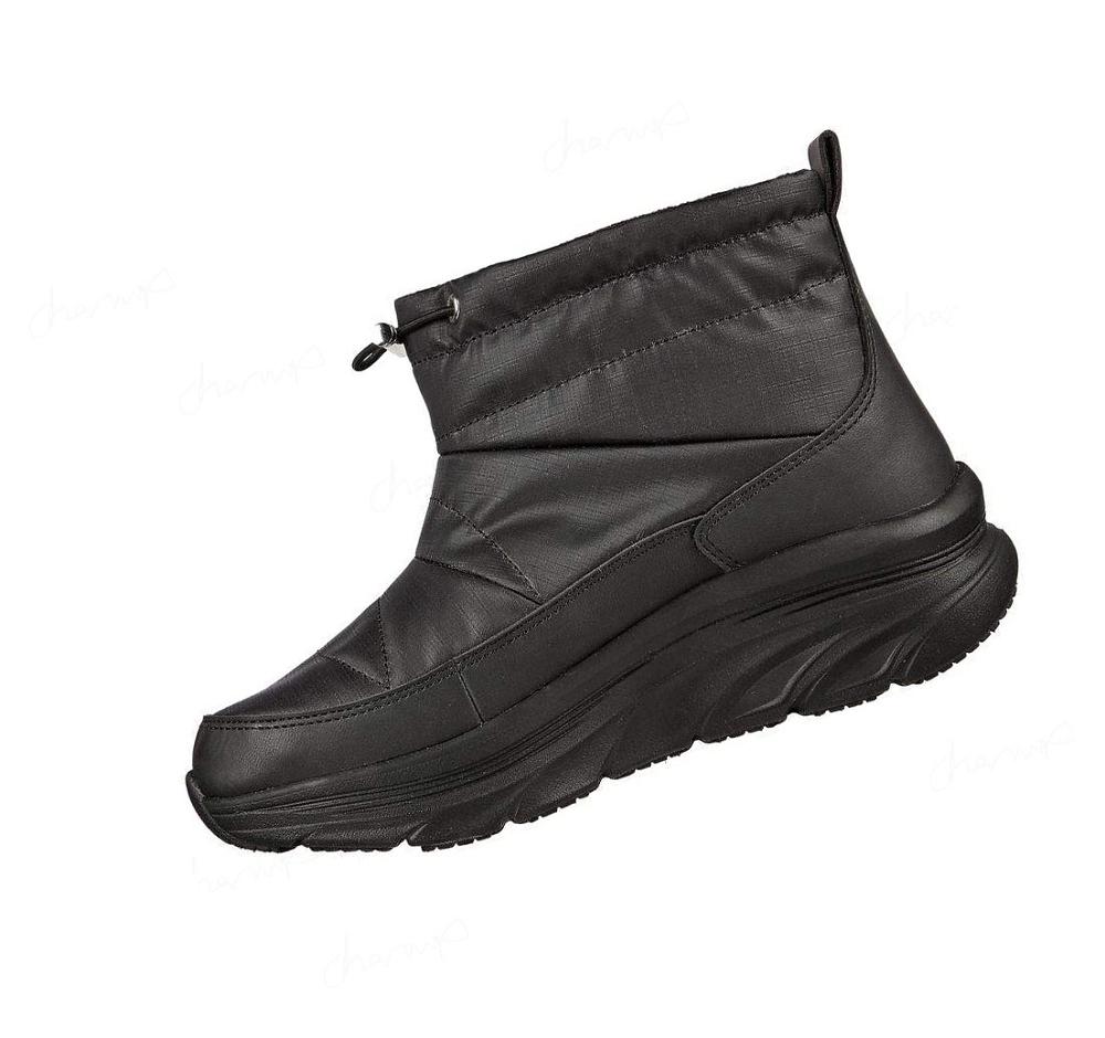 Botas Skechers Relaxed Fit: D'Lux Walker - Invierno Up Mujer Negras | 8063P_AR