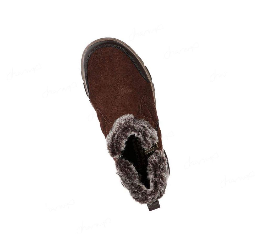 Botas Skechers Relaxed Fit: Easy Going - Girl Crush Mujer Chocolate | I52TE_AR