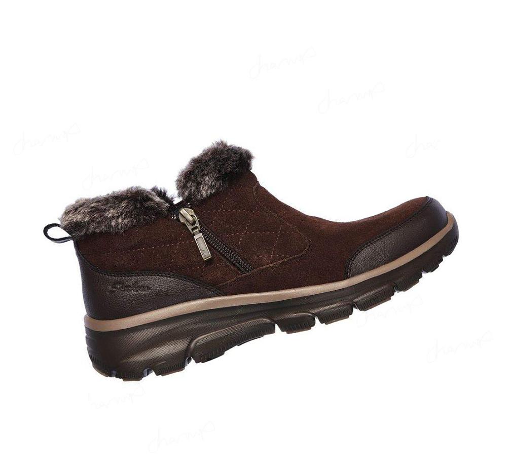 Botas Skechers Relaxed Fit: Easy Going - Girl Crush Mujer Chocolate | I52TE_AR