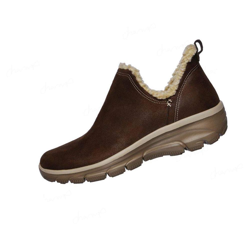 Botas Skechers Relaxed Fit: Easy Going - Buried Mujer Chocolate | I5525_AR