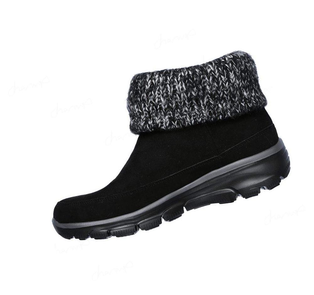 Botas Skechers Relaxed Fit: Easy Going - Heighten Mujer Negras | I566L_AR