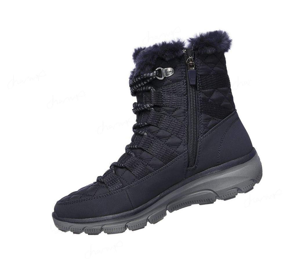 Botas Skechers Relaxed Fit: Easy Going - Moro Calle Mujer Azul Marino | I5910_AR