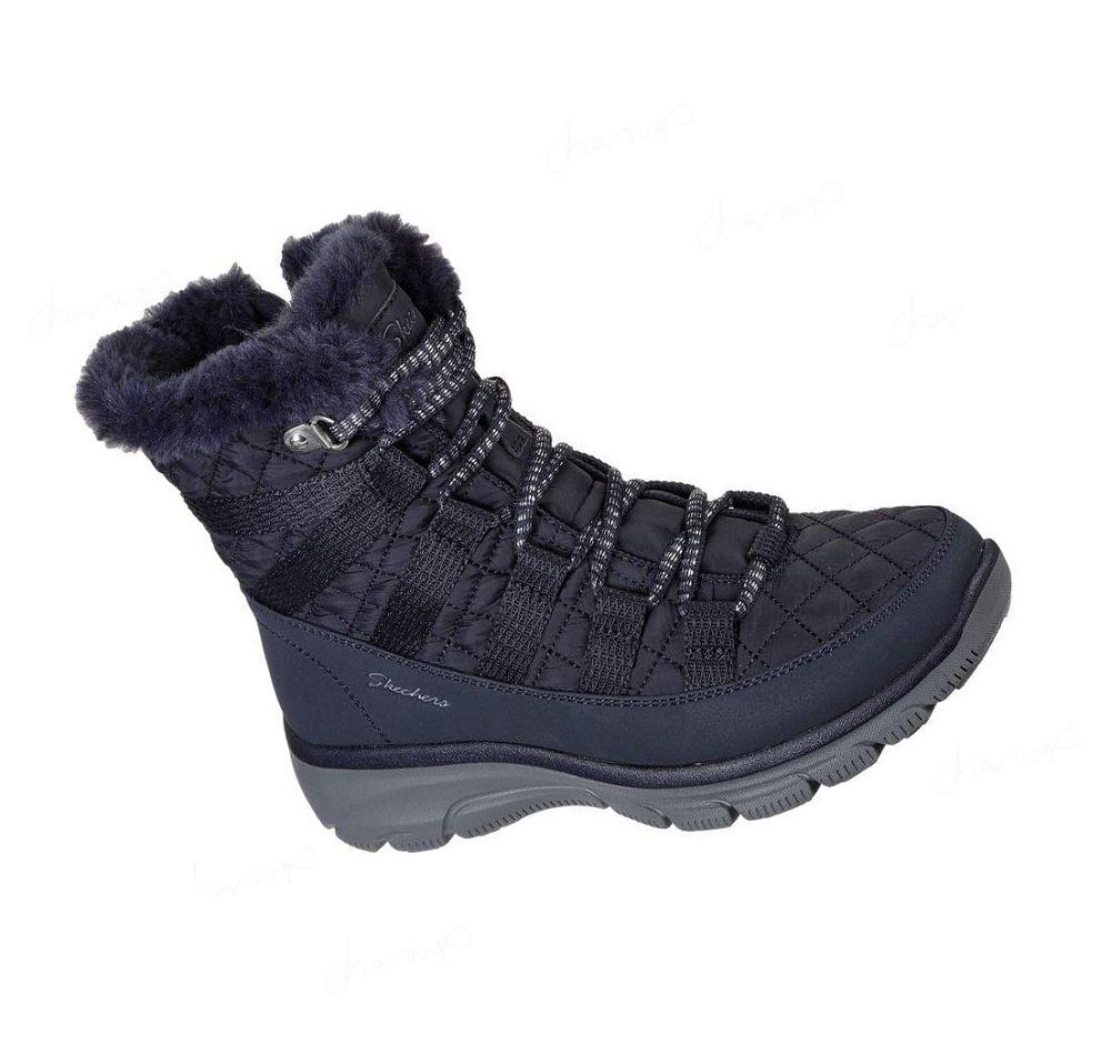 Botas Skechers Relaxed Fit: Easy Going - Moro Calle Mujer Azul Marino | I5910_AR