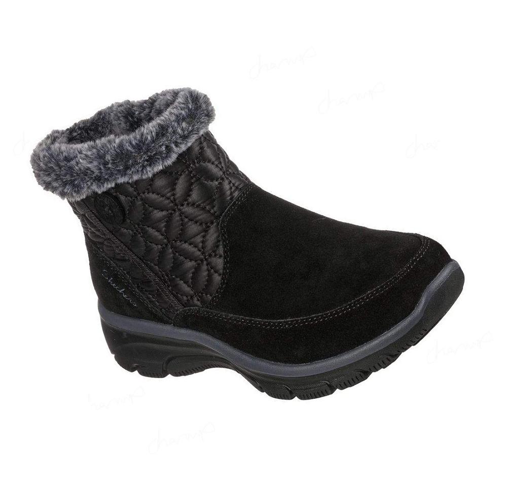 Botas Skechers Relaxed Fit: Easy Going - Cozy Puffer Mujer Negras | T338L_AR