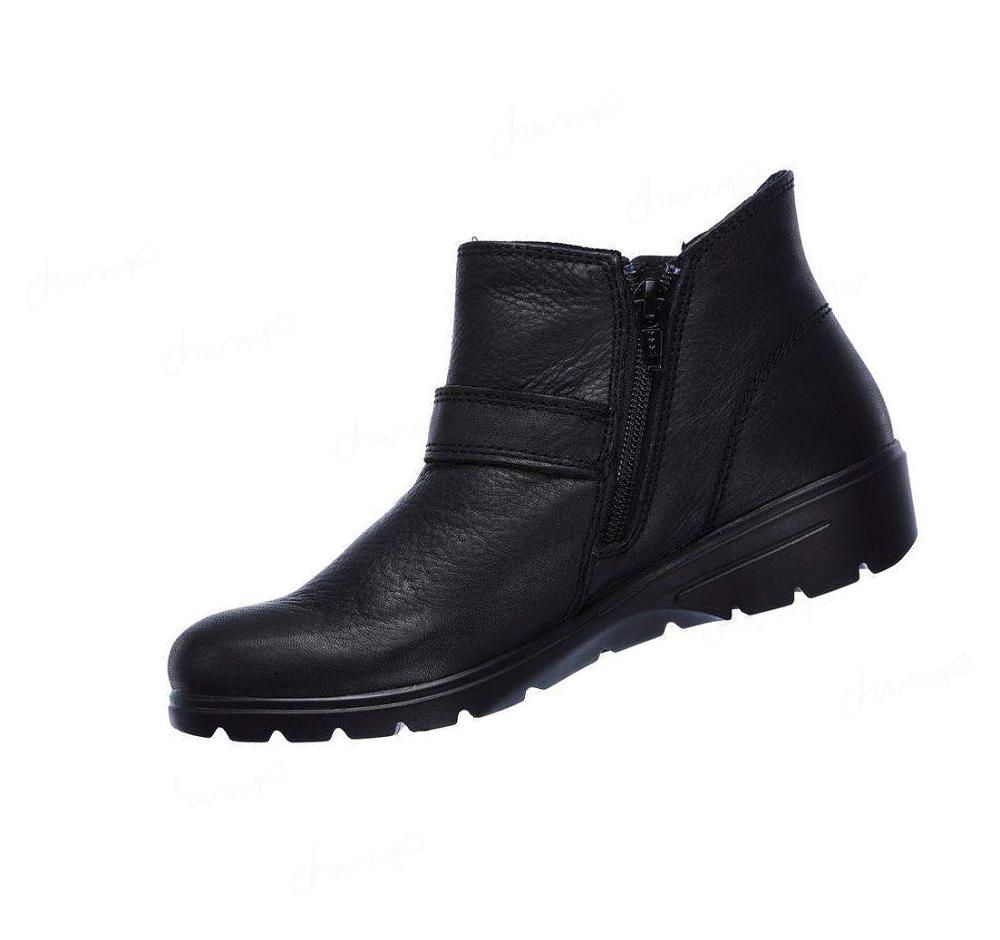 Botas Skechers Relaxed Fit: Metronome - Mod Squad Mujer Negras | A002A_AR