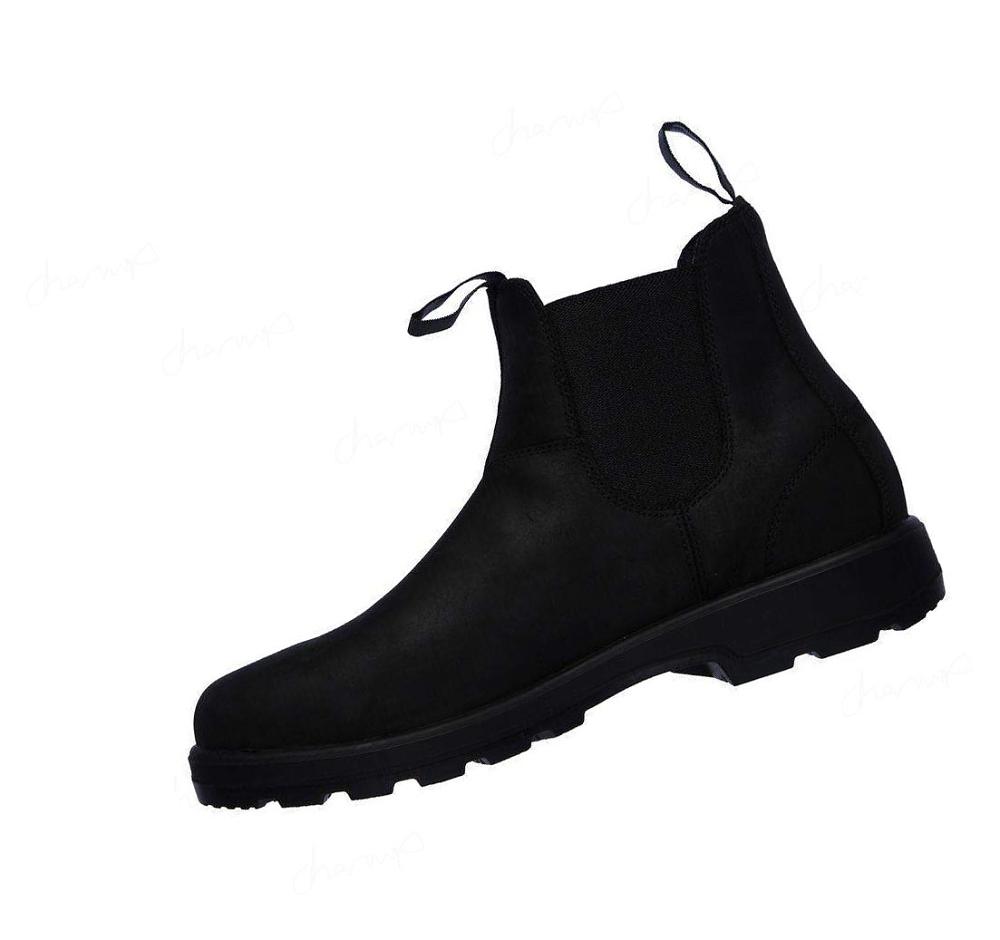 Botas Skechers Relaxed Fit: Molton - Gaveno Hombre Negras | A9A30_AR