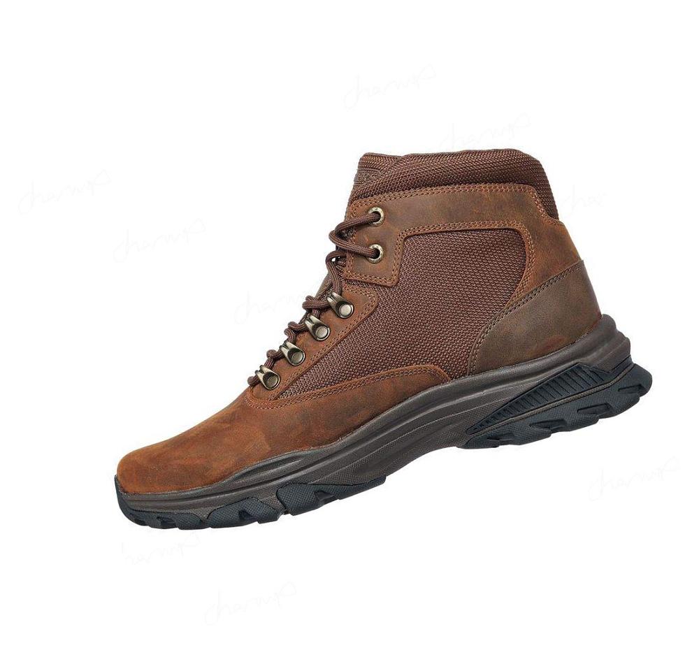 Botas Skechers Relaxed Fit: Ralcon - Lorken Hombre Marrones | 310T8_AR