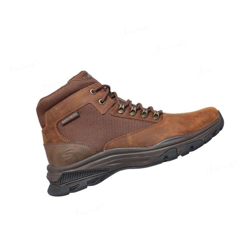 Botas Skechers Relaxed Fit: Ralcon - Lorken Hombre Marrones | 310T8_AR