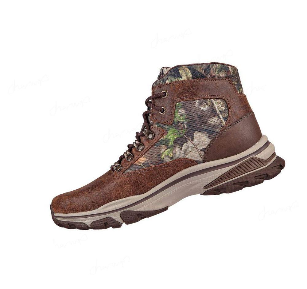 Botas Skechers Relaxed Fit: Ralcon - Lorken Hombre Marrones Multicolor | 3118A_AR