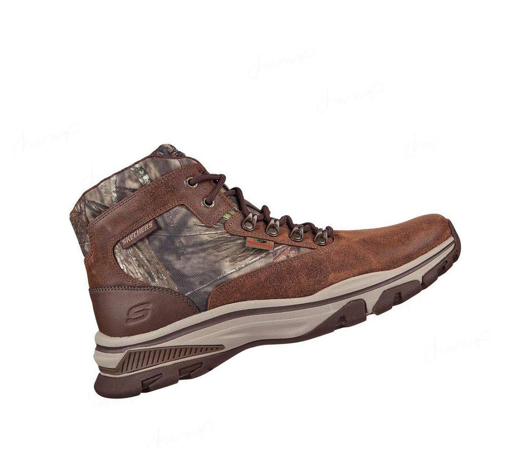 Botas Skechers Relaxed Fit: Ralcon - Lorken Hombre Marrones Multicolor | 3118A_AR