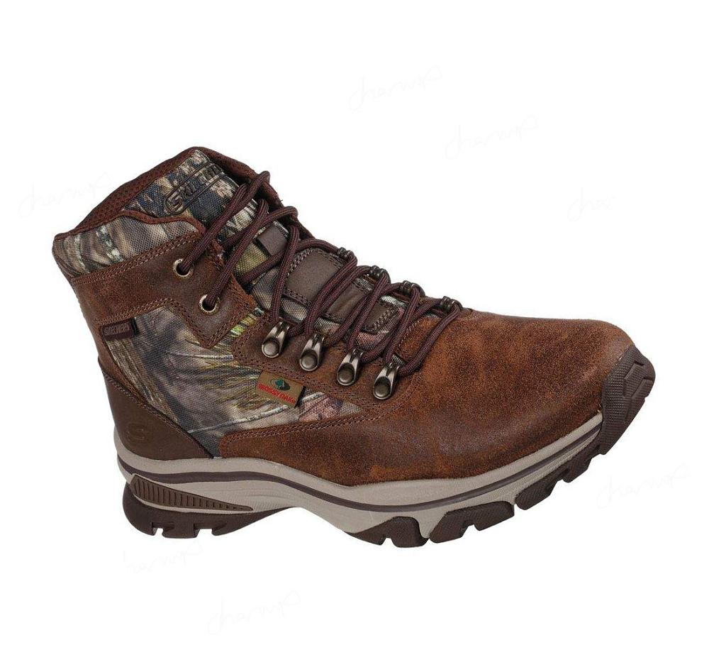 Botas Skechers Relaxed Fit: Ralcon - Lorken Hombre Marrones Multicolor | 3118A_AR